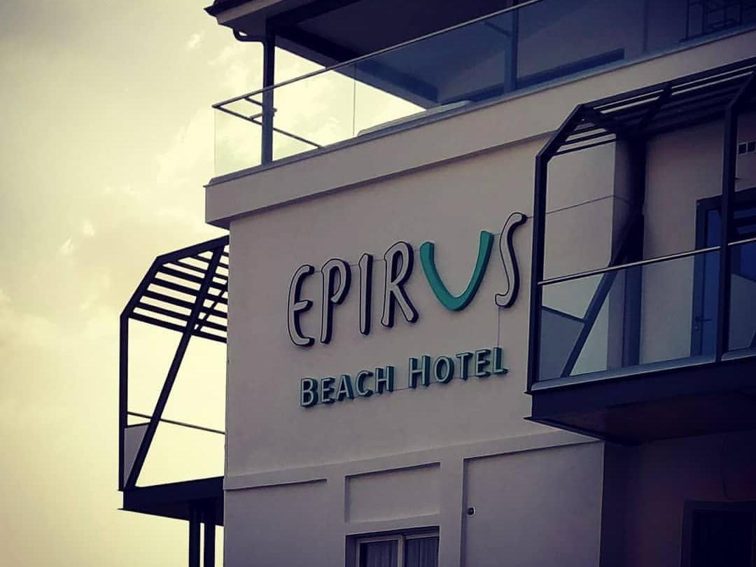 Epirus Hotel Sarandë Exterior foto
